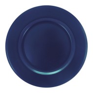 Sousplat 30cm Azul Plastico